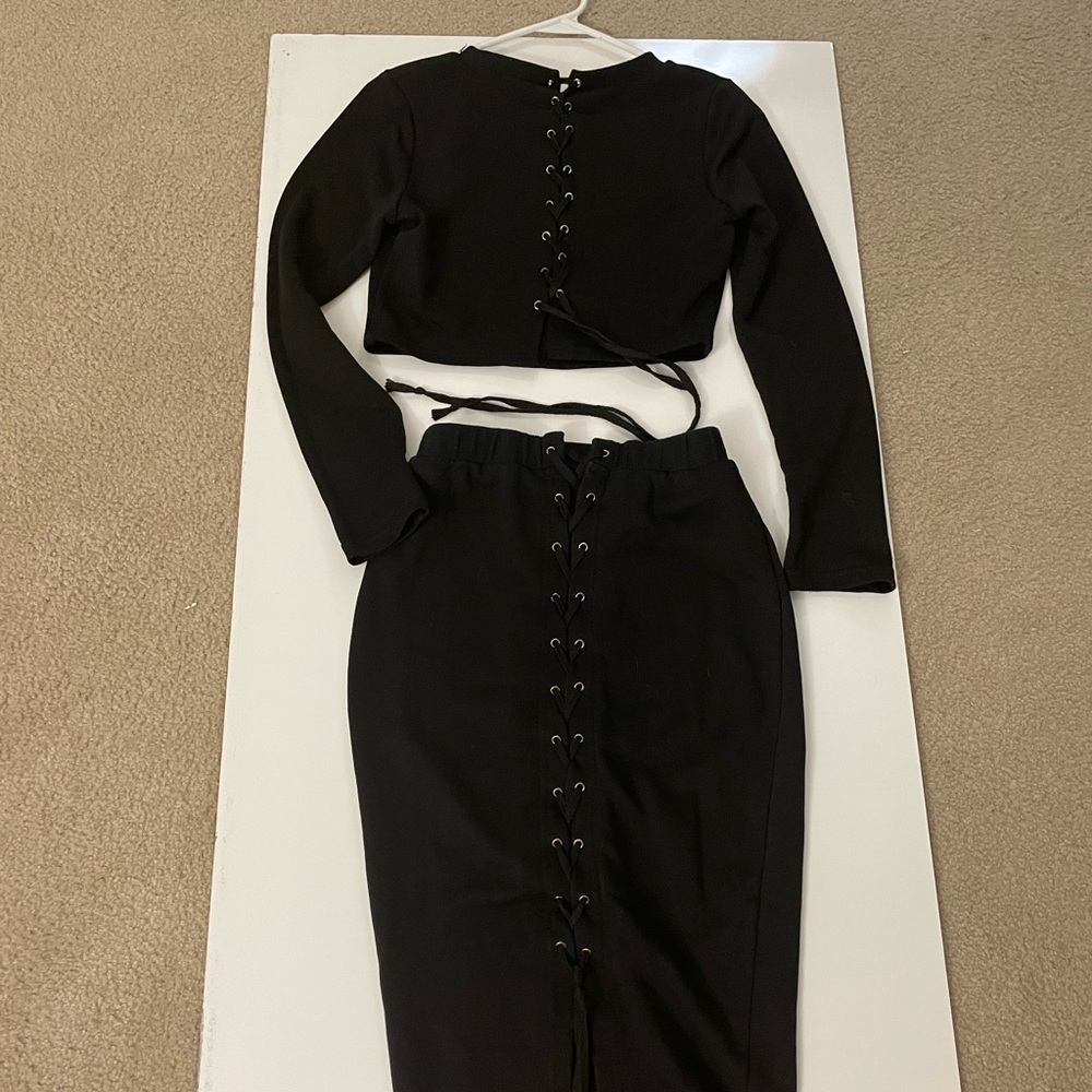 blk two piece set